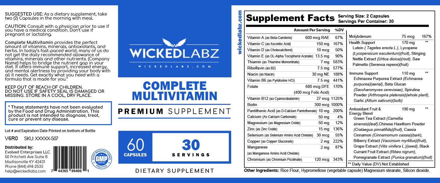 Complete MultiVitamin