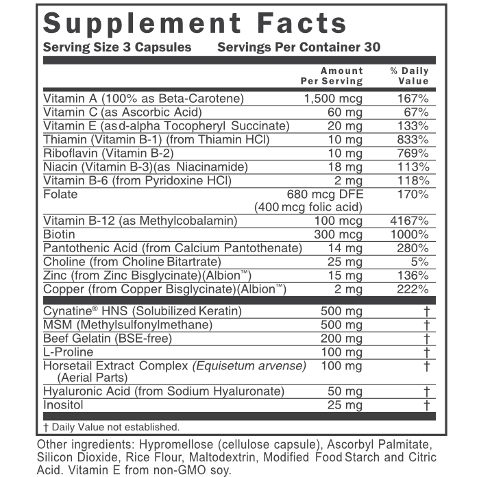 Supplement Facts