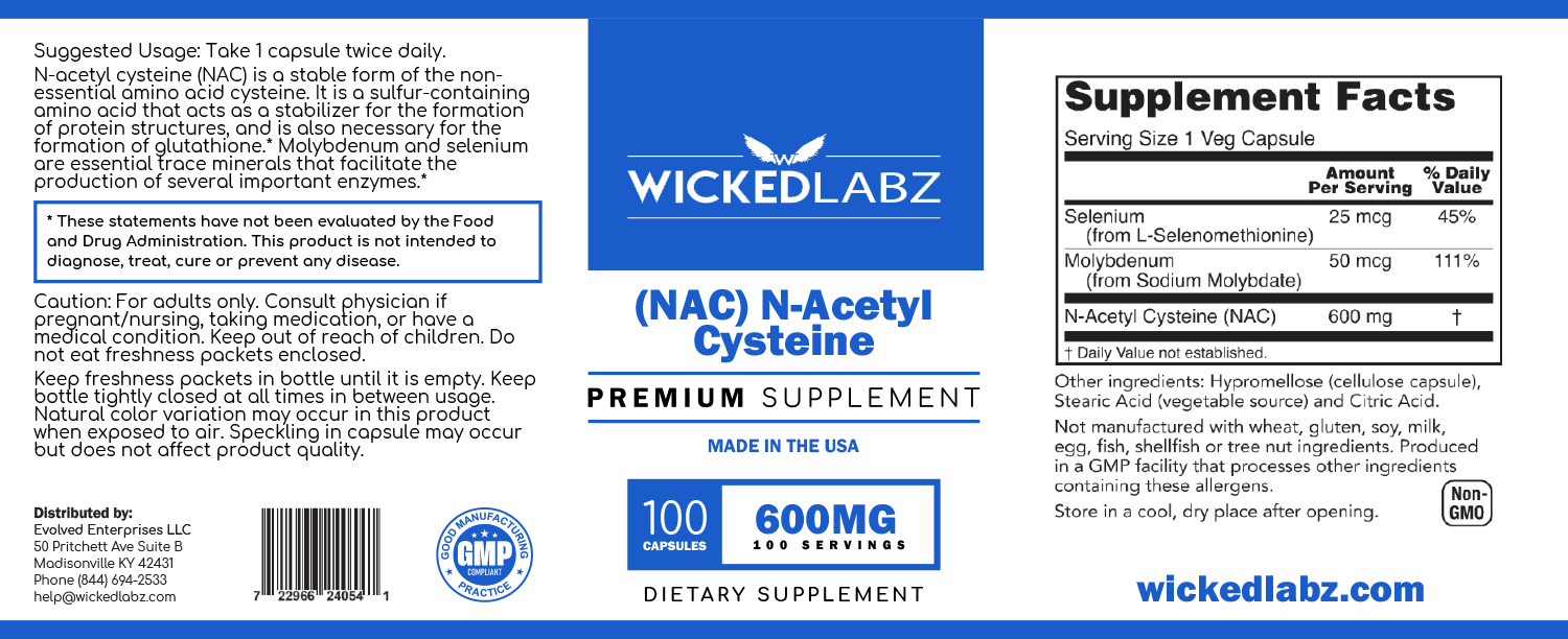 Nac-Acetyl Cysteine Extra Strength